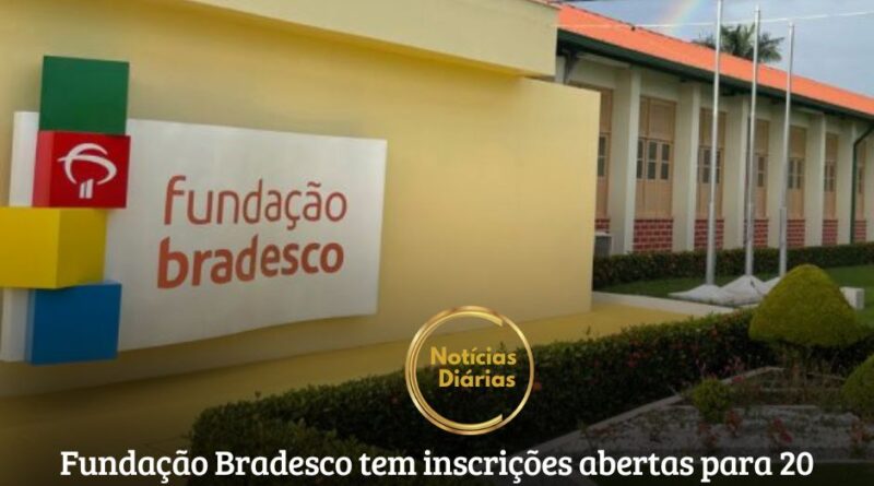 A Fundação Bradesco está oferecendo cerca de 20 mil vagas em Paragominas e outras 36 escolas espalhadas pelo país. Com turmas que irão até o mês de dezembro deste ano. Os cursos oferecidos variam conforme a região, mas abrangem diversas áreas de conhecimento, como