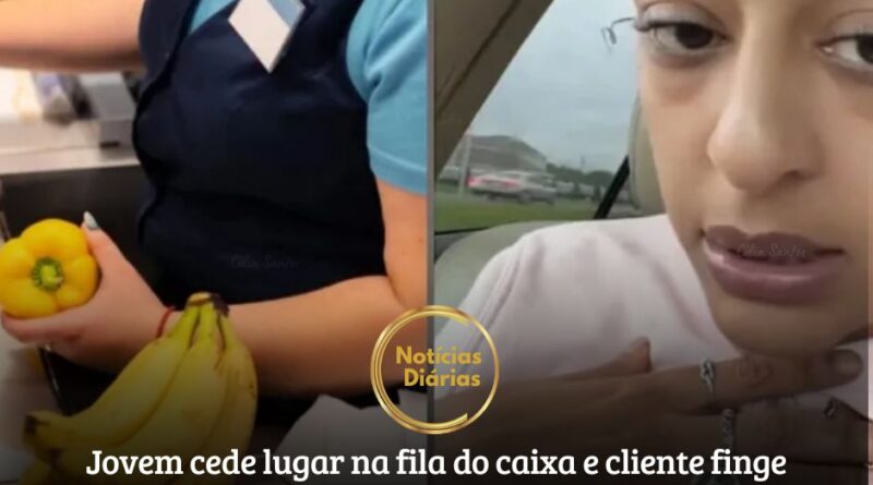 Uma jovem manicure não imaginava que viveria um fato inusitado dentro de uma unidade do supermercado Walmart, na Flórida (EUA). Usuária no TikTok, Nay relatou para seus seguidores que, ao tentar fazer uma gentileza na fila do caixa do supermercado, acabou quase tendo de pagar por produtos de uma pessoa desconhecida.