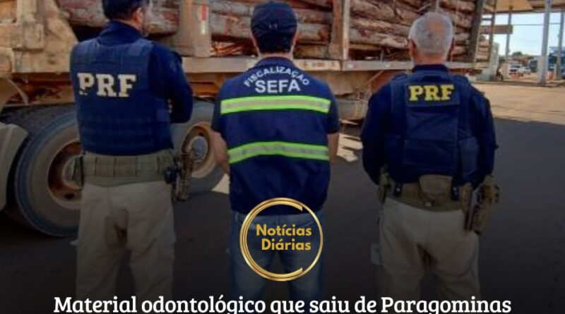 Ação conjunta realizada pela SEFA (Secretaria de Estado da Fazenda) e a Polícia Rodoviária Federal (PRF) resultou na apreensão de produtos oriundos de Paragominas.