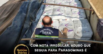 Com nota irregular, adubo que seguia para Paragominas é apreendido