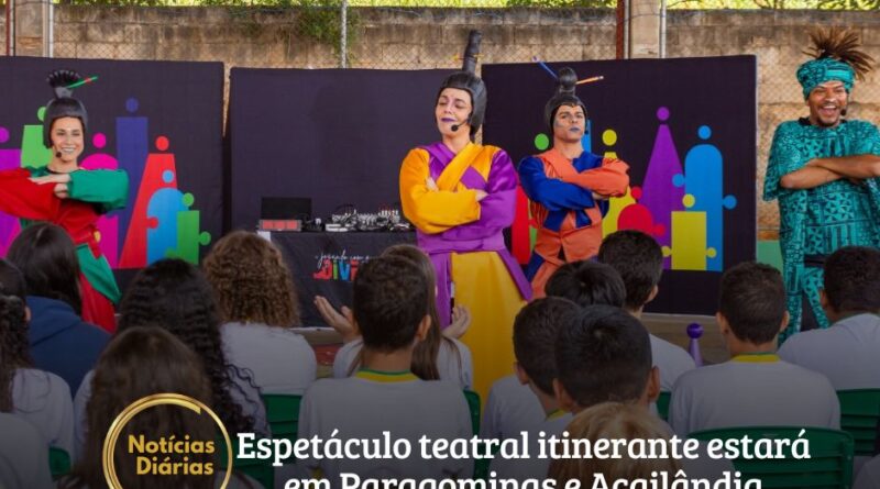 As cidades de Açailândia, no Maranhão, e Paragominas, no Pará, irão receber entre 6 e 16 de agosto, o projeto Jogando com a Diversidade. Este espetáculo teatral juvenil interativo aborda temas importantes como diversidade, bullying e inclusão, convidando o público jovem a participar ativamente.