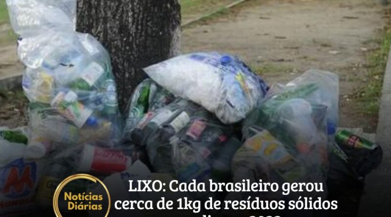 O brasileiro tem contribuído cada vez mais para a geração de lixo no país. A estimativa é de que cada habitante tenha produzido uma média de 1,04 kg de resíduo sólido urbano (RSU) por dia, só em 2022.