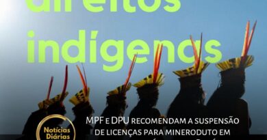 O Ministério Público Federal (MPF) e a Defensoria Pública da União (DPU) recomendaram à Secretaria de Meio Ambiente e Sustentabilidade do Pará (Semas) que suspenda imediatamente as licenças ambientais concedidas a empresas do Grupo Imerys para a operação de um mineroduto instalado em terras indígenas em Tomé-Açu, no nordeste do Estado.