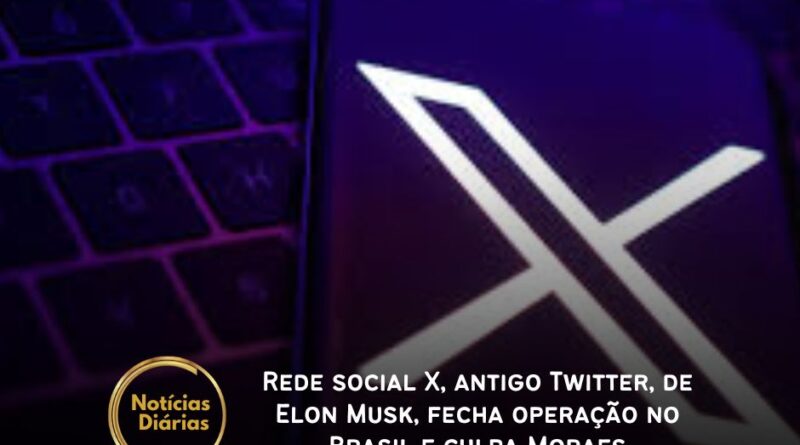 Em comunicado no X, antigo Twitter, a empresa, que pertence ao bilionário Elon Musk, anunciou a decisão de encerrar suas operações no Brasil.