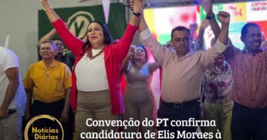 A convenção do PT (Partido dos Trabalhadores), PC do B (Partido Comunista do Brasil), e PV (Partido Verde), na noite de sexta-feira, 02 e agosto, apresentou oficialmente o nome de Elis Morais como sua representante na corrida eleitoral para a Prefeitura de Paragominas.