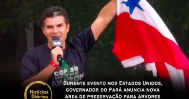 O Governador do Pará, Helder Barbalho (MDB), anunciou no sábado (28) uma nova área de preservação para árvores gigantes em Almeirim, no oeste do Pará.