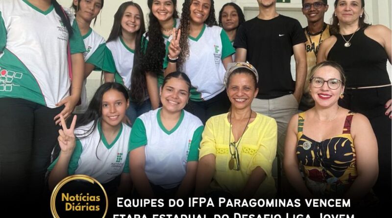 Duas equipes do IFPA (Instituto Federal do Pará) Campus Paragominas, Go, Woman! e VNES, conquistaram o primeiro lugar na etapa estadual do Desafio Liga Jovem 2024.