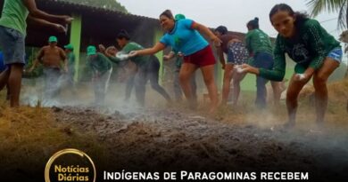 Em Paragominas, indígenas da Terra Indígena Alto Rio Guamá está recebendo capacitação visando a restauração ecológica por meio do plantio sem queima.