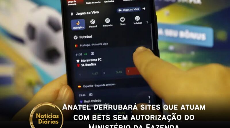 A partir do dia 11 de outubro, a Agência Nacional de Telecomunicações (Anatel) vai começar a derrubar os sites que atuam com empresas de apostas de quota fixa – as chamadas bets – que não formalizaram o pedido para atuação no país.