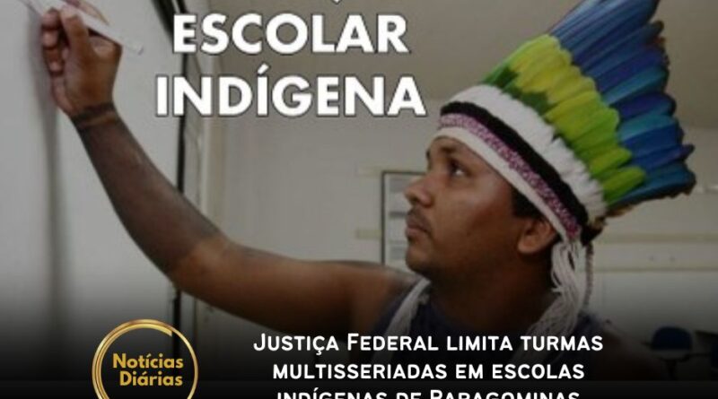 A Justiça Federal determinou que as turmas das escolas indígenas de Paragominas sejam divididas por níveis de ensino, impedindo a junção de classes com 12 alunos ou mais.