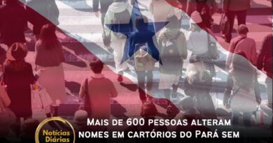 Os Cartórios de Registro Civil do Estado do Pará registraram 604 mudanças de nomes de pessoas desde que a nova Lei Federal, aprovada em julho de 2022, permitiu que cidadãos maiores de 18 anos realizassem a alteração sem precisar passar pela Justiça.