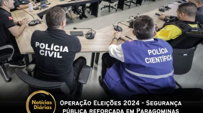 A Segurança Pública do Pará mobilizou mais de 8,8 mil agentes para garantir a ordem durante as eleições de 2024, que ocorrerão em todos os 144 municípios do estado, incluindo Paragominas.