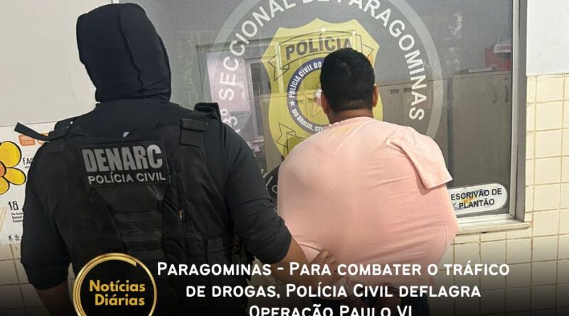 A Polícia Civil do Estado do Pará deflagrou na quarta-feira, 02 de outubro, a Operação "Paulo VI", com o objetivo de combater o tráfico de drogas e reprimir a atuação de facções criminosas na região de Paragominas.