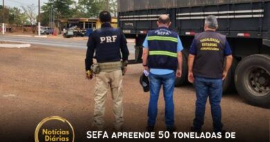 Na terça-feira, dia 29 de outubro, fiscais da Secretaria da Fazenda do Pará (Sefa) apreenderam 50 toneladas de sementes de soja com nota fiscal irregular, avaliadas em R$ 467.500,00, na Coordenação de Controle de Mercadorias em Trânsito do Itinga, em Dom Eliseu.