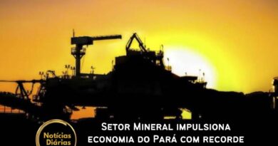 O setor mineral do Pará ultrapassou a marca histórica de 300 milhões de toneladas em 2023, consolidando o estado como uma potência nacional no setor.