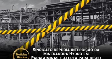 O Sindicato dos Trabalhadores nas Indústrias Extrativas do Estado do Pará (STIEAPA) manifestou-se contra a decisão da Prefeitura de Paragominas de cassar a licença e interditar a Mineradora Hydro Paragominas S/A (MPSA).