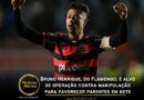 O jogador Bruno Henrique, atacante do Flamengo, é alvo nesta terça-feira da Operação Spot-fixing, deflagrada pela Polícia Federal (PF) e pelo Ministério Público do Distrito Federal (MPDF).