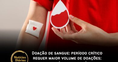 Doação de sangue: período crítico requer maior volume de doações; veja critérios e benefícios