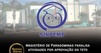 Magistério de Paragominas paralisa atividades por aprovação do teto constitucional