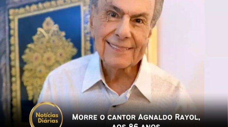 O cantor Agnaldo Rayol morreu, aos 86 anos, na madrugada desta segunda-feira (4). Ele faleceu após sofrer uma queda em sua casa em Santana, na zona norte de São Paulo.