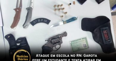 Na manhã de terça-feira (17), um ataque em uma escola estadual em Natal, no Rio Grande do Norte, terminou com a prisão da jovem Lyedja Yasmin, de 19 anos. Segundo a Polícia Militar, a estudante tentou atirar em uma professora e em colegas no colégio Berilo Wanderley, em Natal, no Rio Grande do Norte.