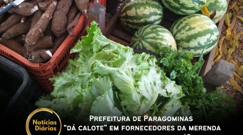 Prefeitura de Paragominas “dá calote” em fornecedores da merenda escolar pela primeira vez em 13 anos 