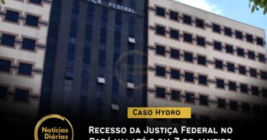 A Justiça Federal em todo o Pará, incluindo a sede da Seção Judiciária, em Belém, e as Subseções de Santarém, Marabá, Altamira, Castanhal, Redenção, Paragominas, Tucuruí e Itaituba, suspendeu o expediente nas áreas judicial e administrativa a partir da sexta-feira, dia 20 dezembro, quando teve início o recesso forense. As atividades normais deverão ser retomadas a partir de 7 de janeiro de 2025, uma terça-feira.