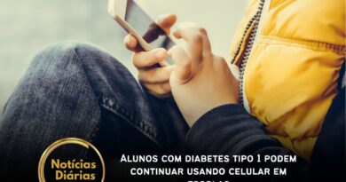 Alunos com diabetes tipo 1 podem continuar usando celular em escolas