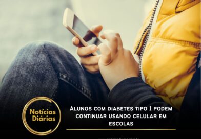 Alunos com diabetes tipo 1 podem continuar usando celular em escolas