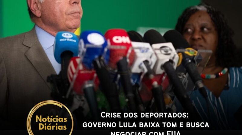 O governo brasileiro manteve as críticas às condições em que os brasileiros deportados chegaram ao Brasil