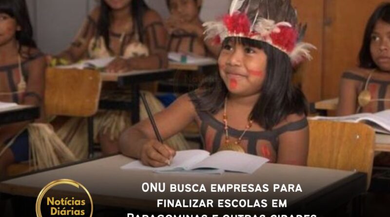 O Escritório das Nações Unidas de Serviços para Projetos (UNOPS) abriu um edital para selecionar empresas interessadas na conclusão de obras de escolas indígenas e quilombolas.