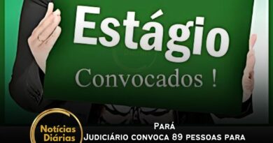 Mais 89 pessoas aprovadas no Processo de Recrutamento e Seleção para estágio nos níveis médio e superior do Tribunal de Justiça do Pará (TJPA) foram convocadas nesta terça-feira, 21, por meio do Diário da Justiça.