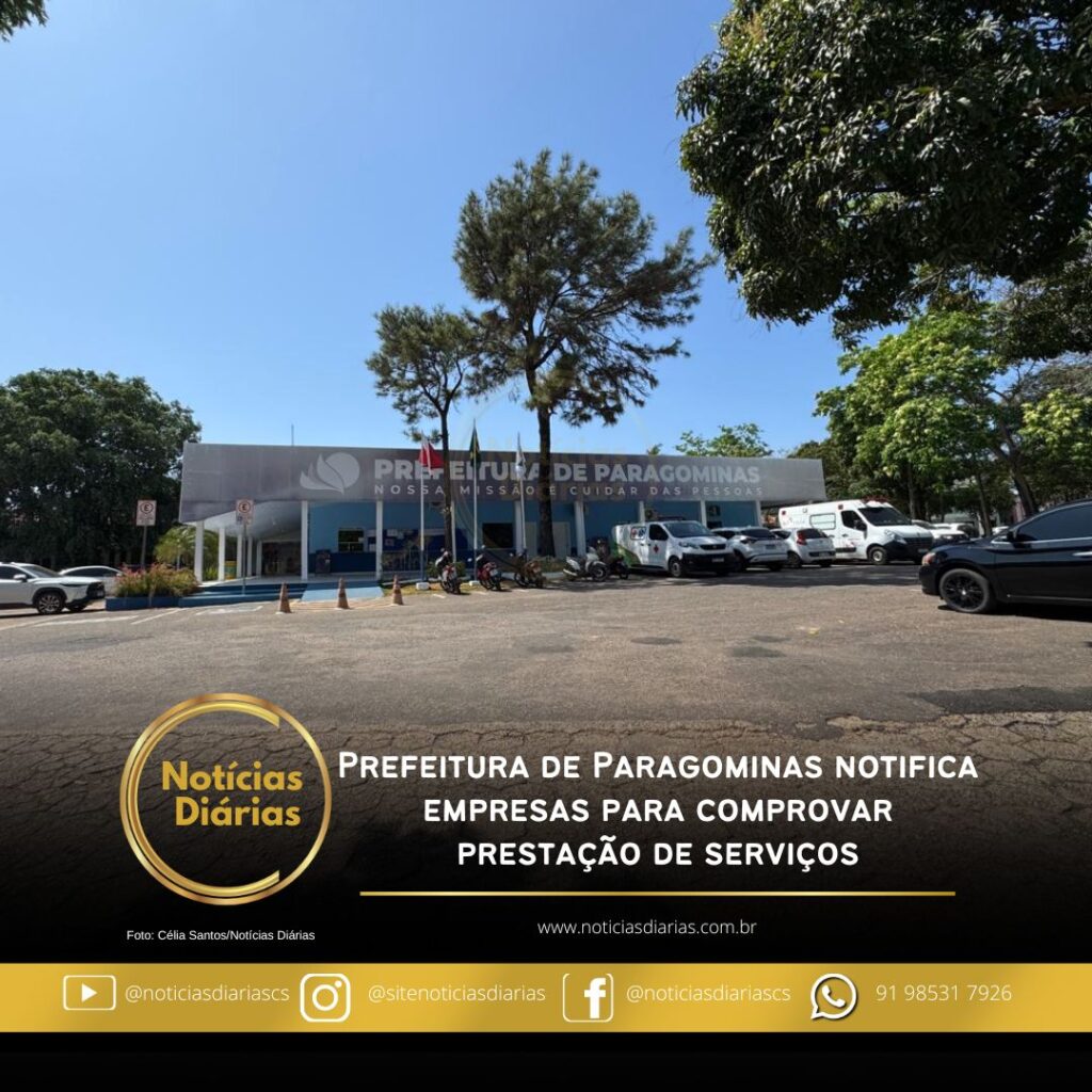 A Prefeitura de Paragominas notificou seis empresas para apresentar, no prazo de dois dias úteis, a descrição detalhada dos serviços prestados e realizados durante a vigência contratual. A solicitação foi feita pela atual gestão e envolve contratos firmados por meio de inexigibilidade de licitação.