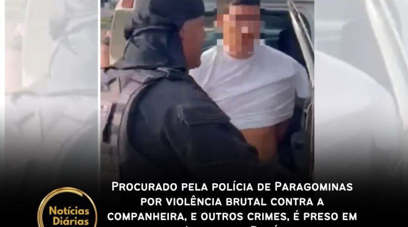 Procurado pela polícia de Paragominas por violência brutal contra a companheira, e outros crimes, é preso em Ipixuna do Pará