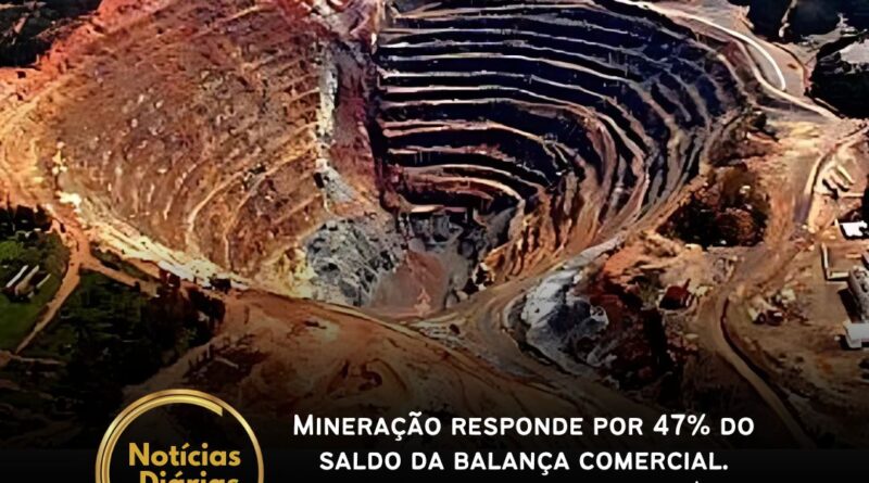 A indústria mineral respondeu por 47% do saldo da balança comercial brasileira em 2024, de acordo com números divulgados pelo IBRAM. A entidade considera que “o desempenho das exportações de minérios – principalmente de minério de ferro – em 2024 renovam a percepção de sua importância para garantir bases sólidas à economia nacional”.