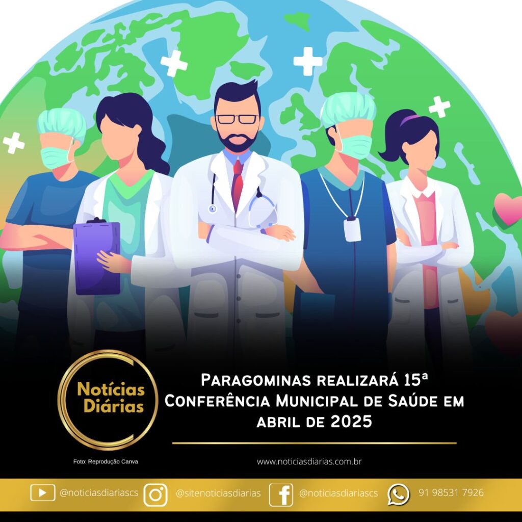 Nos dias 10 e 11 de abril de 2025, Paragominas realizará a 15ª Conferência Municipal de Saúde. A temática a ser desenvolvida é indicada pelo Ministério da Saúde que esse ano escolheu o tema: "Saúde do Trabalhador e da Trabalhadora como Direito Humano". 