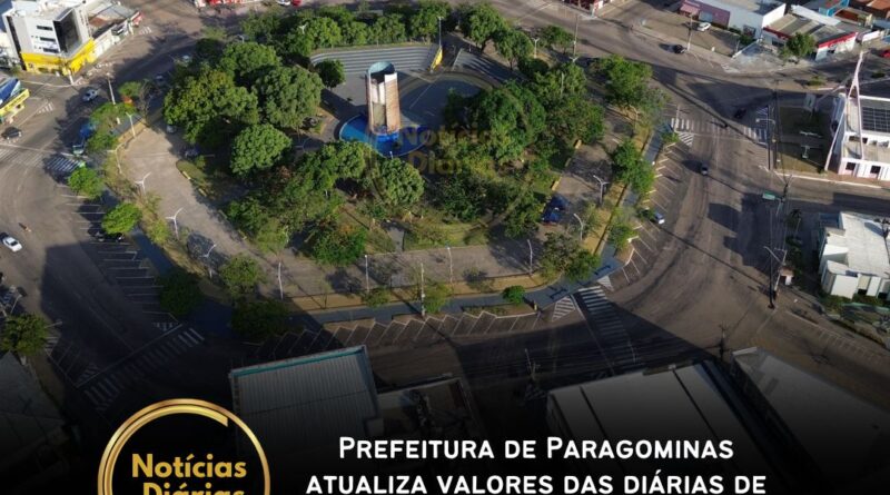 Prefeitura de Paragominas atualiza valores das diárias de servidores e gestores