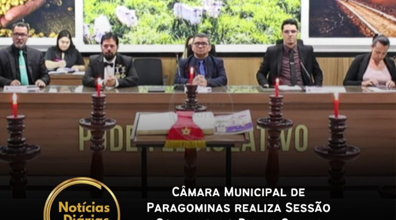 A Câmara Municipal de Paragominas realizou Sessão Solene, na manhã de terça-feira, dia 18 de março, para celebrar o Dia da Ordem DeMolay. A data fixada no calendário oficial do município pela Lei Municipal nº 972/2018 estabeleceu o Dia do DeMolay.