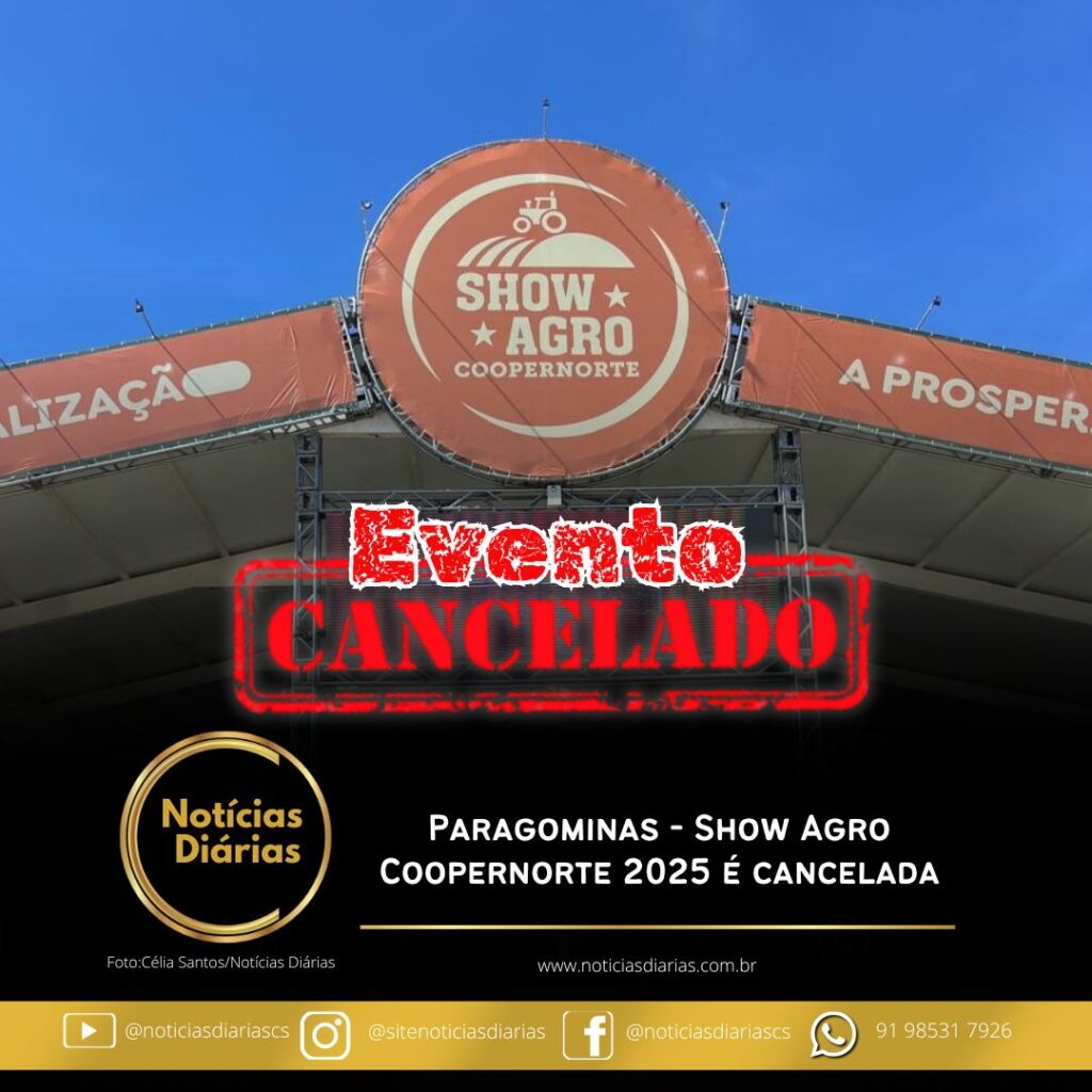 A Coopernorte (Cooperativa Agroindustrial Paragominense) anunciou o cancelamento da edição 2025 da Show Agro, evento voltado ao agronegócio na região. Esta seria a 8ª edição da feira que acontecia anualmente no município de Paragominas.