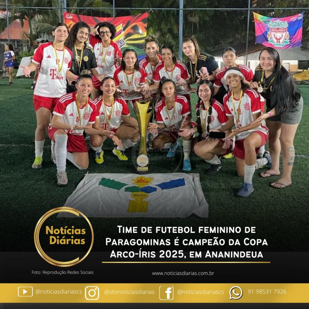 A quarta edição da Copa Arco-Íris LGBTQI+ 2025 e Mulheres aconteceu em Ananindeua, no dia 15 de março, reunindo 26 equipes de futebol LGBTQI+ e 20 times femininos de 26 municípios do Pará, incluindo Paragominas.